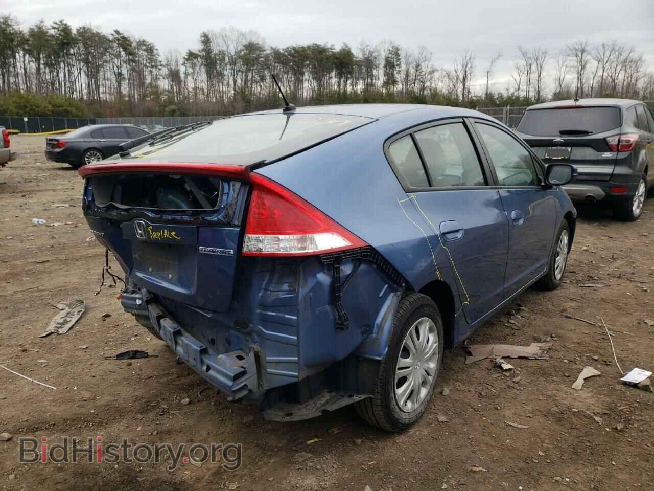 2010 HONDA INSIGHT - VIN: JHMZE2H55AS033892 - Фото 4