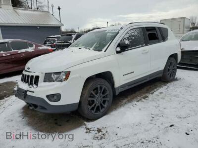 2015 Jeep COMPASS Compass SP, white — VIN 1C4NJDBB0FD371220, Copart