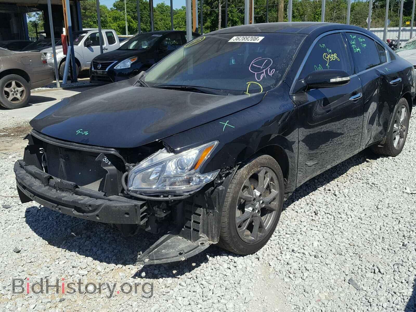 2014 NISSAN MAXIMA S - VIN: 1N4AA5AP1EC431615 - Фото 2