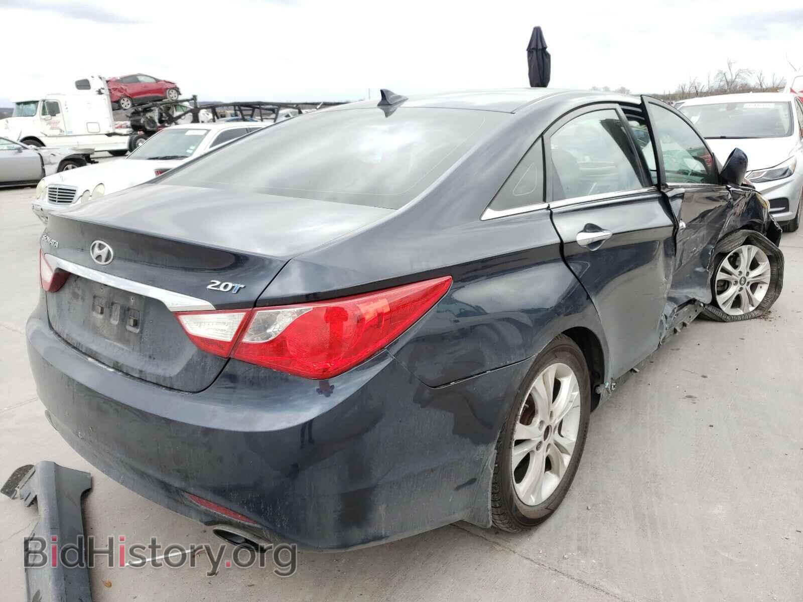 2013 HYUNDAI SONATA - VIN: 5NPEC4AB3DH628700 - Фото 4