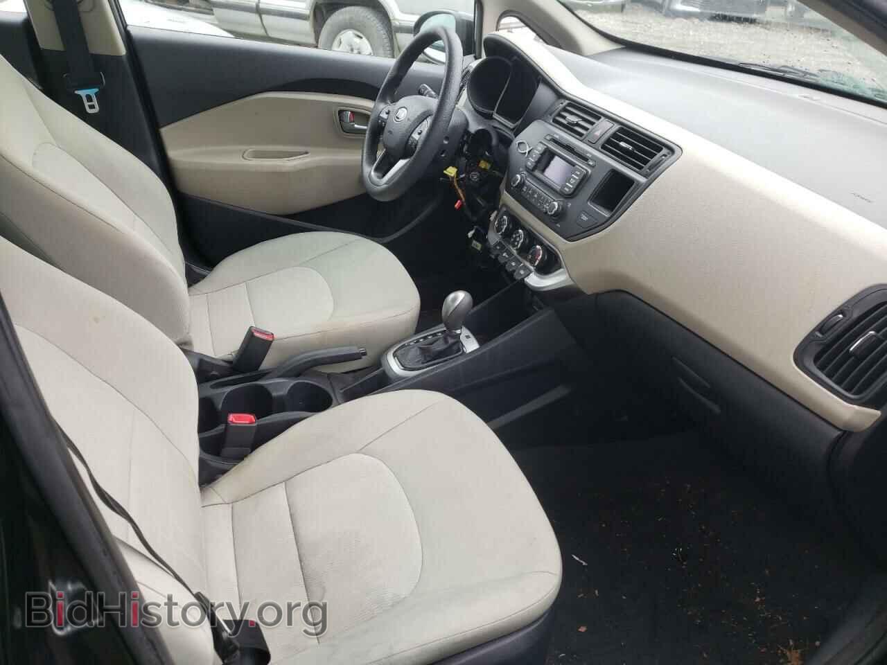 2012 KIA RIO - VIN: KNADM4A39C6091595 - Фото 5