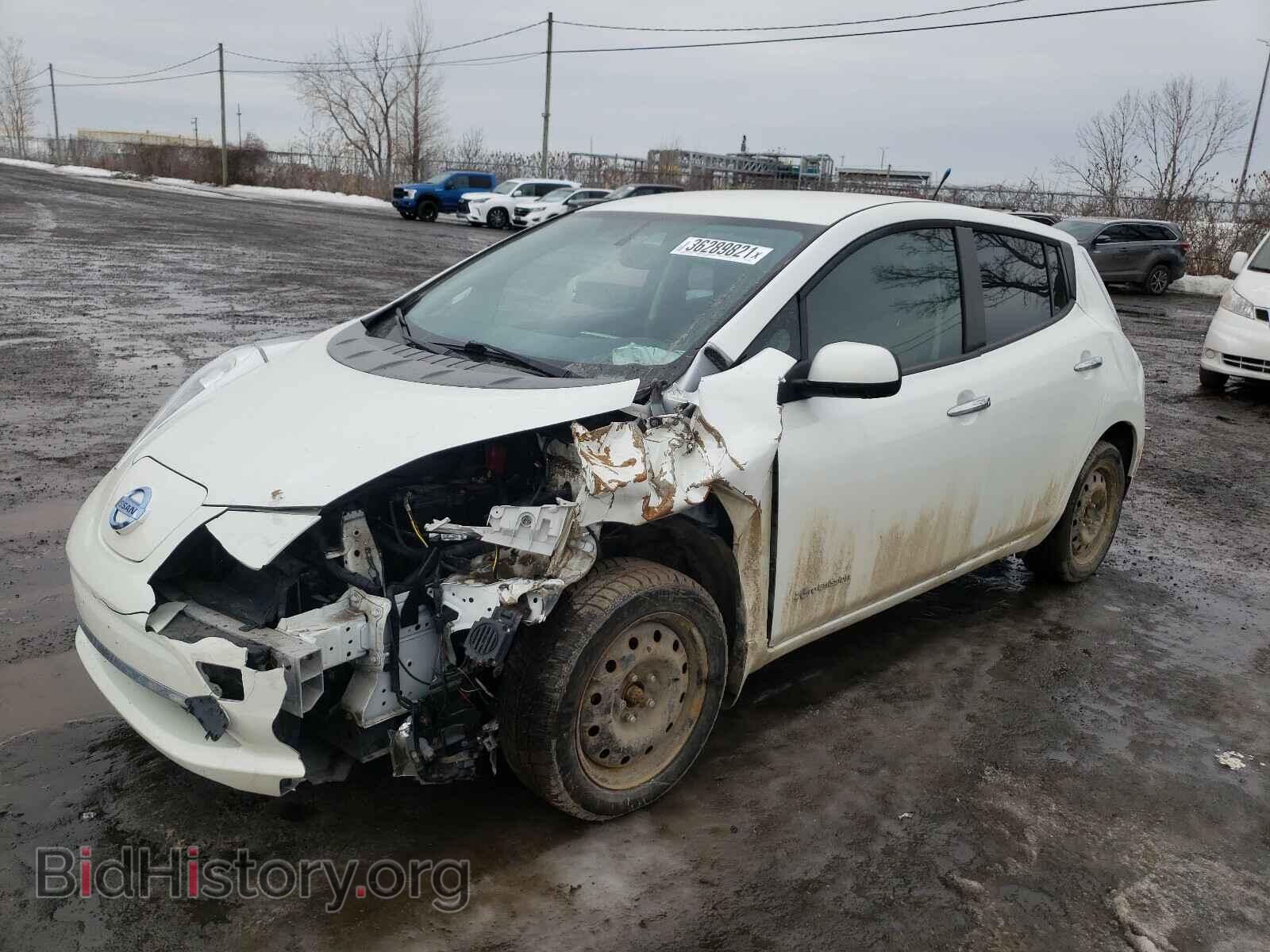 2014 NISSAN LEAF - VIN: 1N4AZ0CP9EC337247 - Фото 2