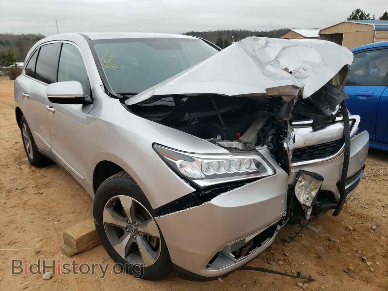 Фотография 5FRYD4H20FB008368 - ACURA MDX 2015