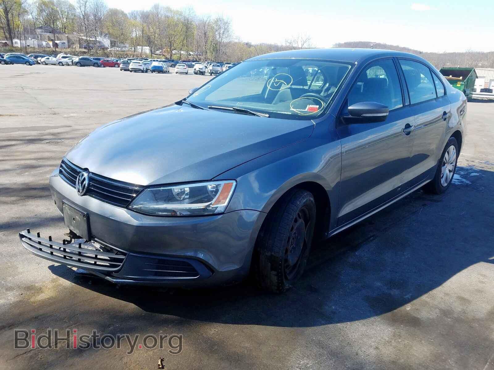 2014 VOLKSWAGEN JETTA - VIN: 3VWD17AJ9EM224741 - Фото 2