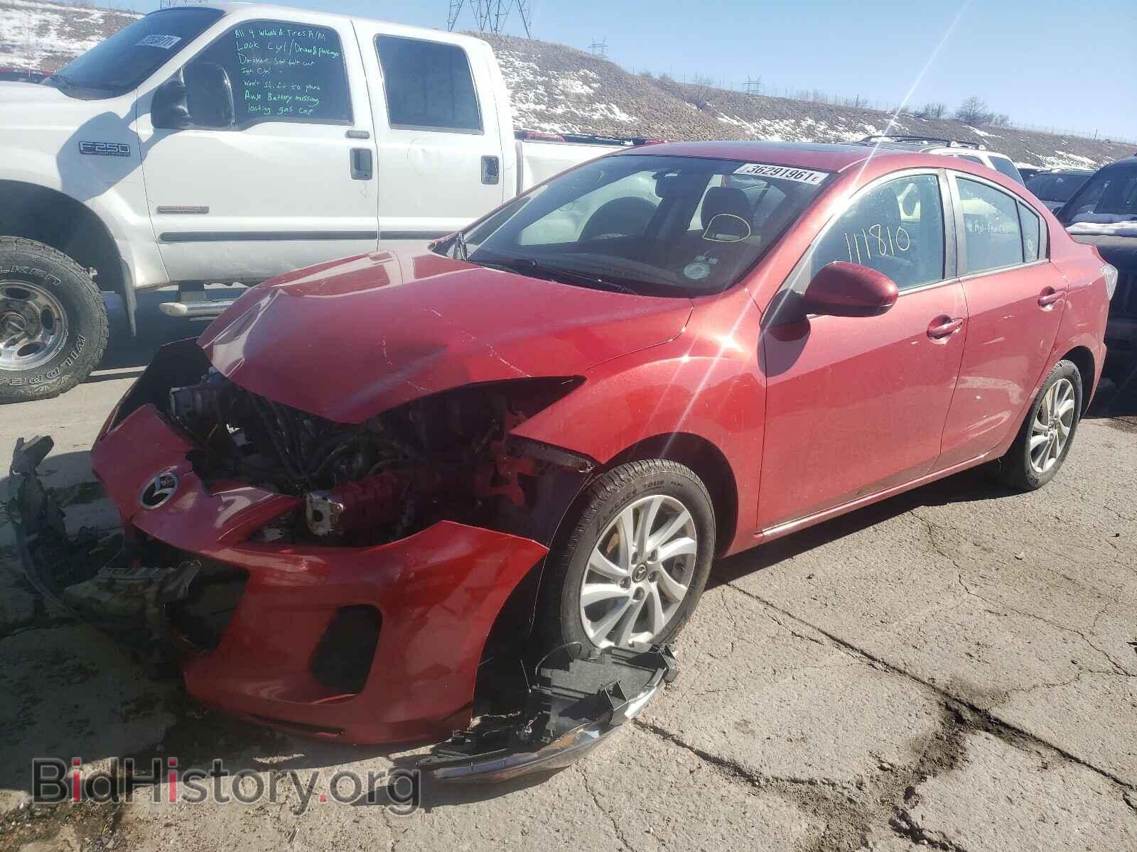 2013 MAZDA 3 - VIN: JM1BL1V70D1705571 - Фото 2