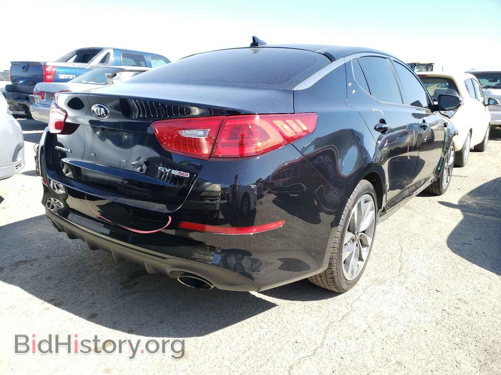 2015 KIA OPTIMA - VIN: 5XXGR4A65FG503836 - Фото 4