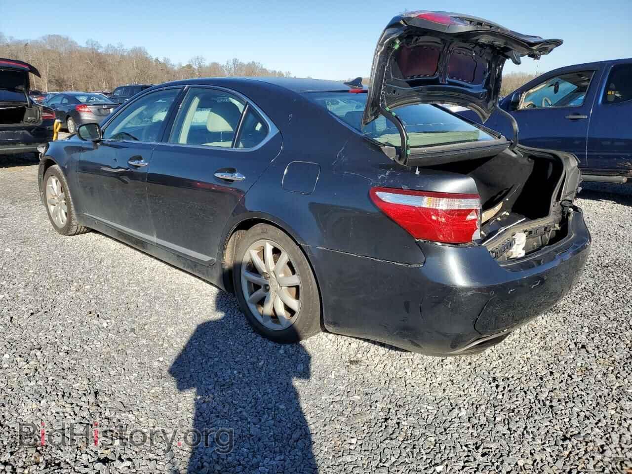 2007 LEXUS LS460 - VIN: JTHBL46F075029173 - Фото 2