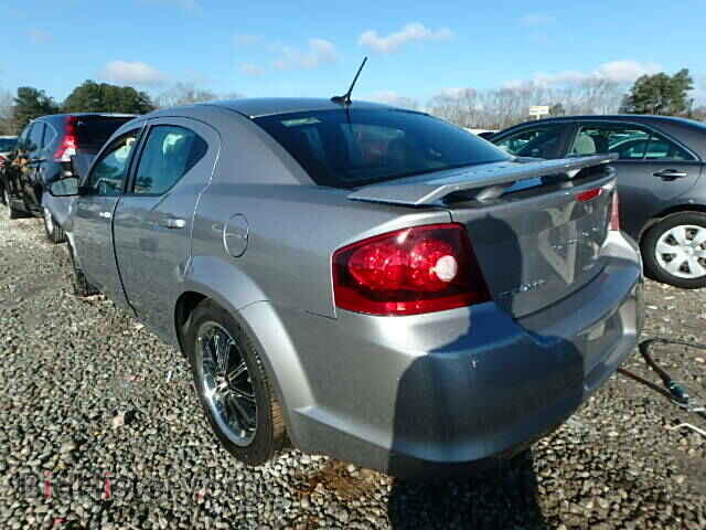 2014 DODGE AVENGER - VIN: 1C3CDZAB4EN181706 - Фото 3