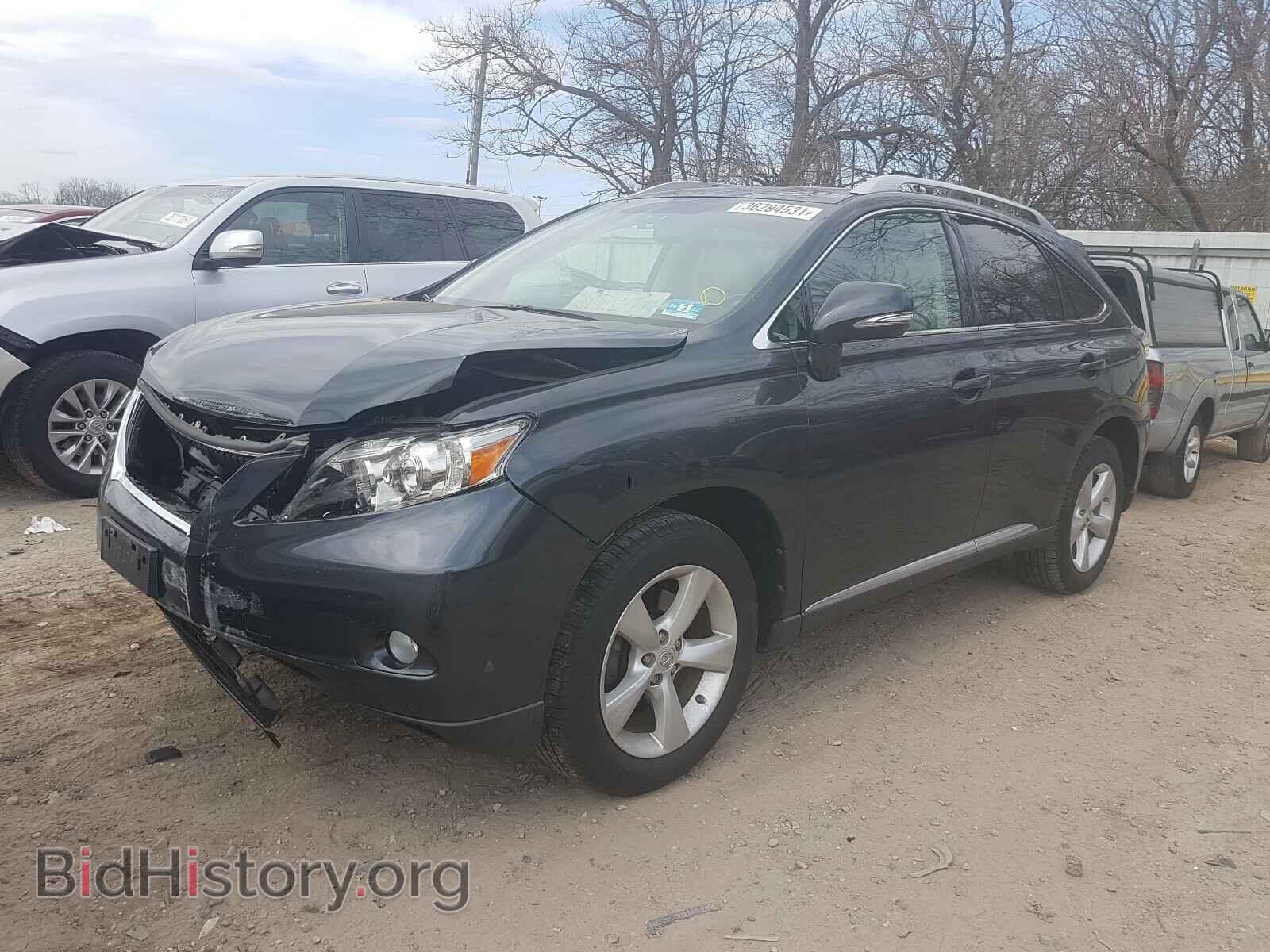 2011 LEXUS RX350 - VIN: 2T2BK1BA4BC098727 - Фото 2