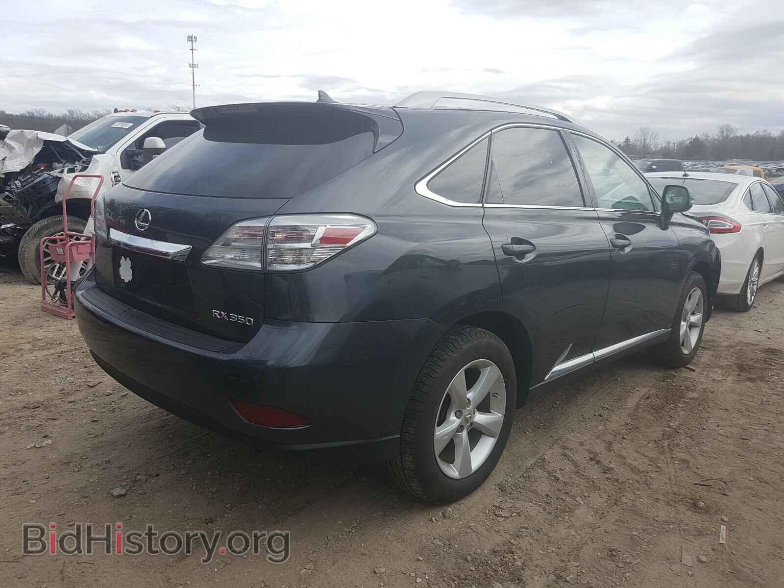 2011 LEXUS RX350 - VIN: 2T2BK1BA4BC098727 - Фото 4