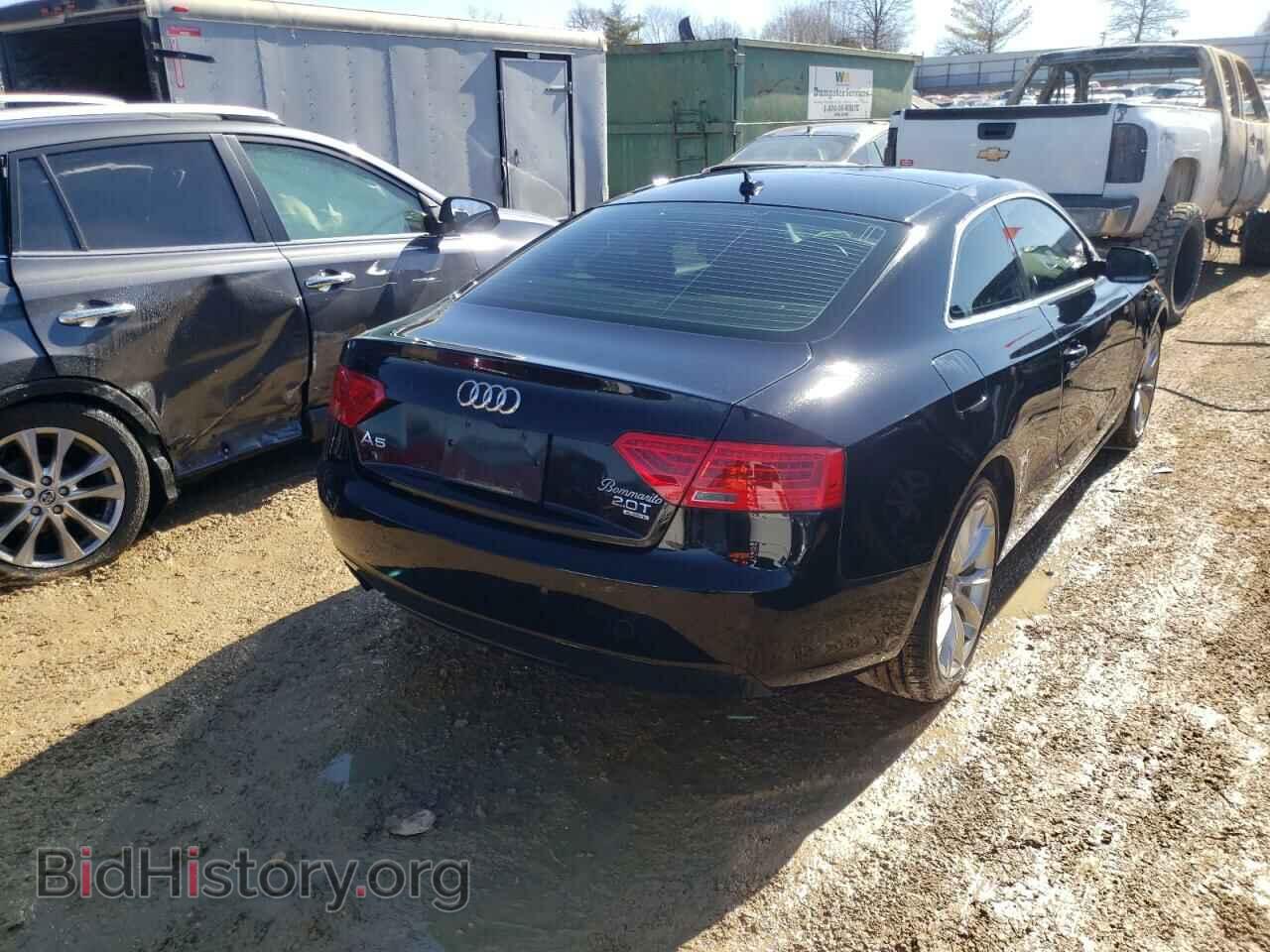 2013 AUDI A5 - VIN: WAULFAFR4DA068533 - Photo 4