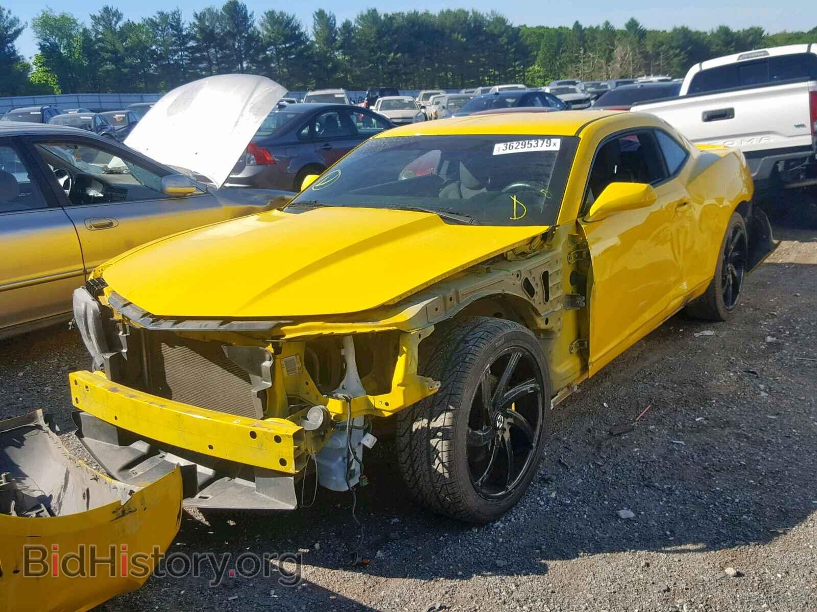 2013 CHEVROLET CAMARO - VIN: 2G1FA1E31D9201166 - Фото 2