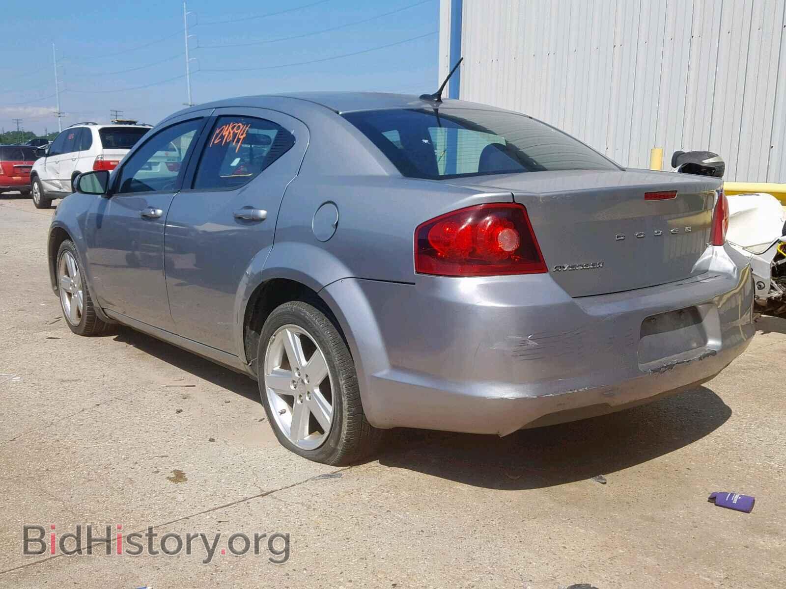 2013 DODGE AVENGER - VIN: 1C3CDZCB5DN681739 - Фото 3