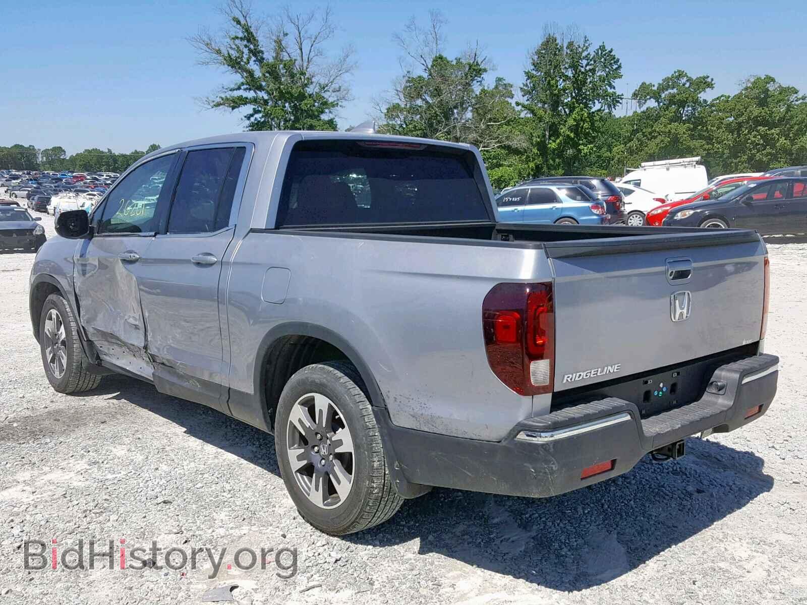 2017 HONDA RIDGELINE - VIN: 5FPYK2F6XHB001360 - Фото 3