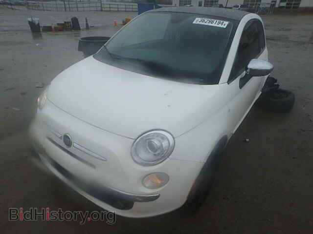 2012 FIAT 500 - VIN: 3C3CFFCR3CT110948 - Фото 2