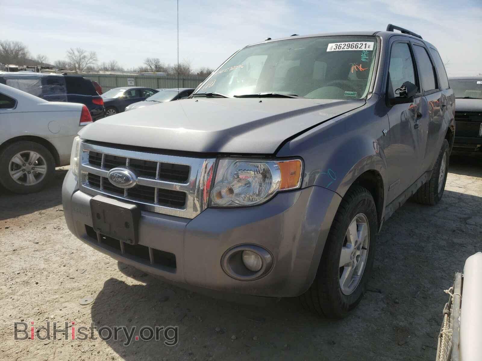 2008 FORD ESCAPE - VIN: 1FMCU03198KC72046 - Фото 2