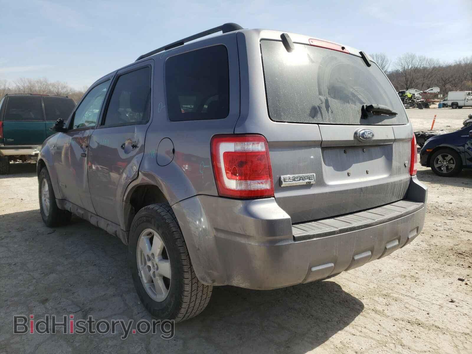 2008 FORD ESCAPE - VIN: 1FMCU03198KC72046 - Фото 3