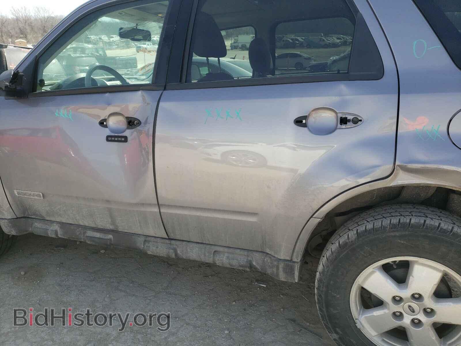 2008 FORD ESCAPE - VIN: 1FMCU03198KC72046 - Фото 9