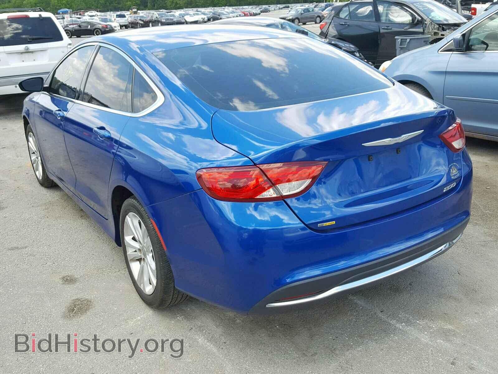 2015 CHRYSLER 200 - VIN: 1C3CCCAB2FN628454 - Photo 3