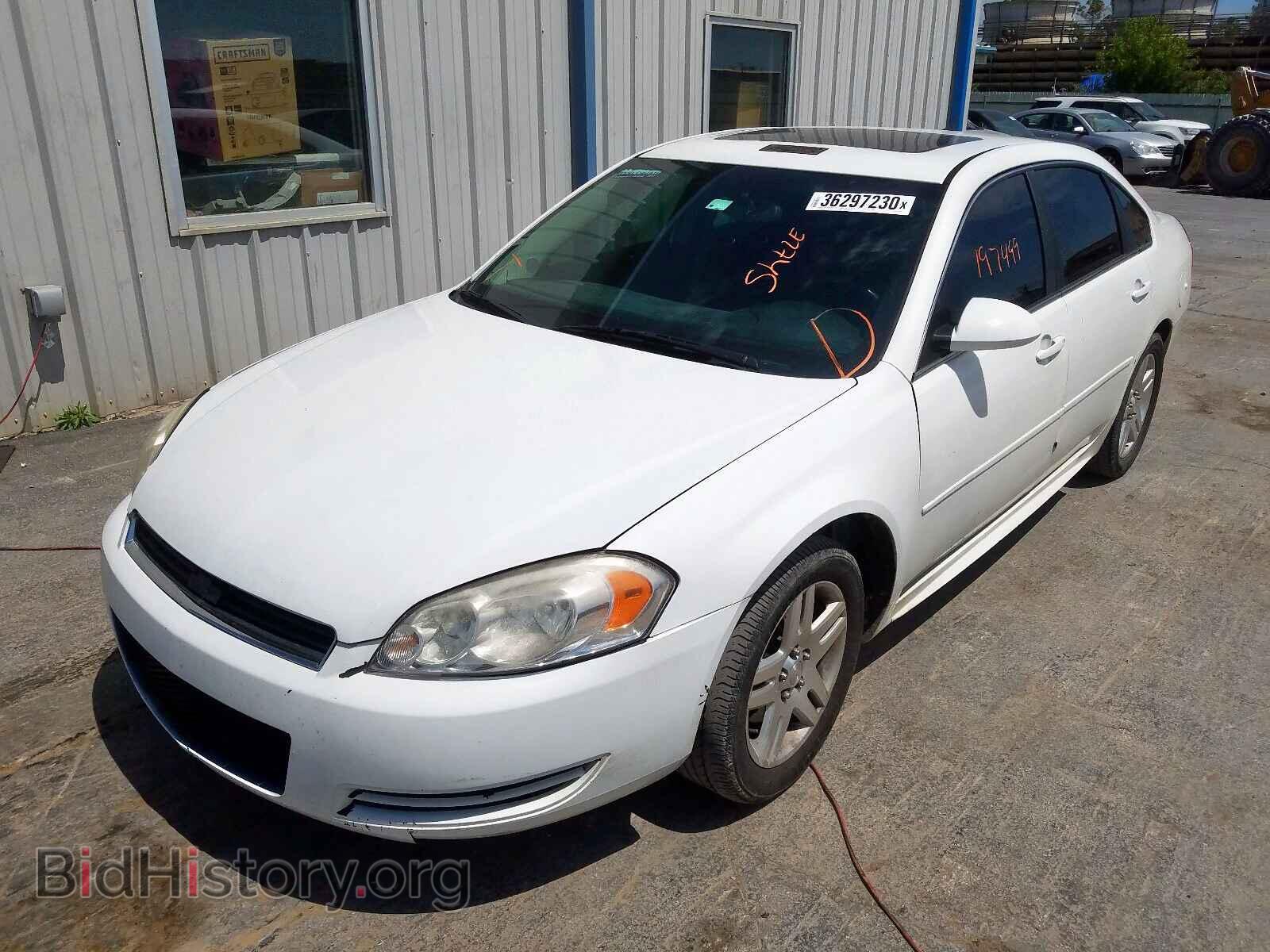 2012 CHEVROLET IMPALA - VIN: 2G1WB5E32C1323522 - Фото 2