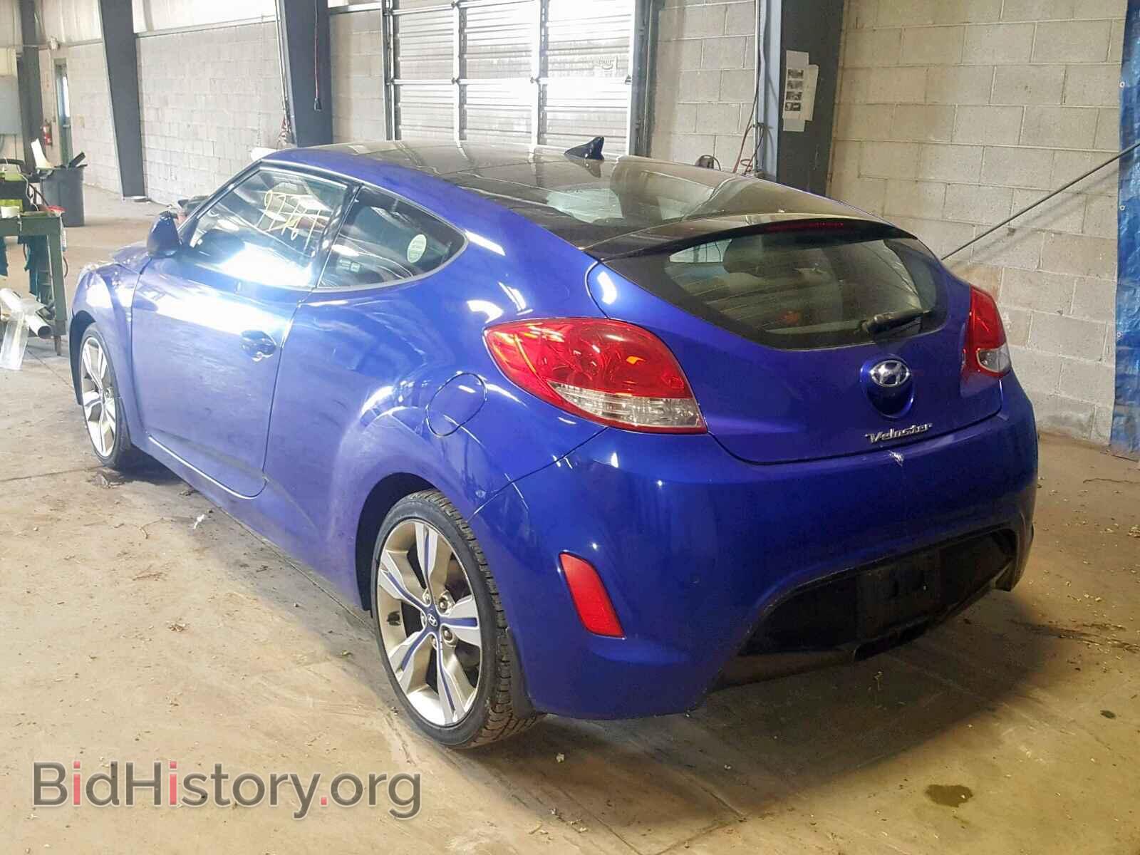 2012 HYUNDAI VELOSTER - VIN: KMHTC6AD7CU051237 - Фото 3