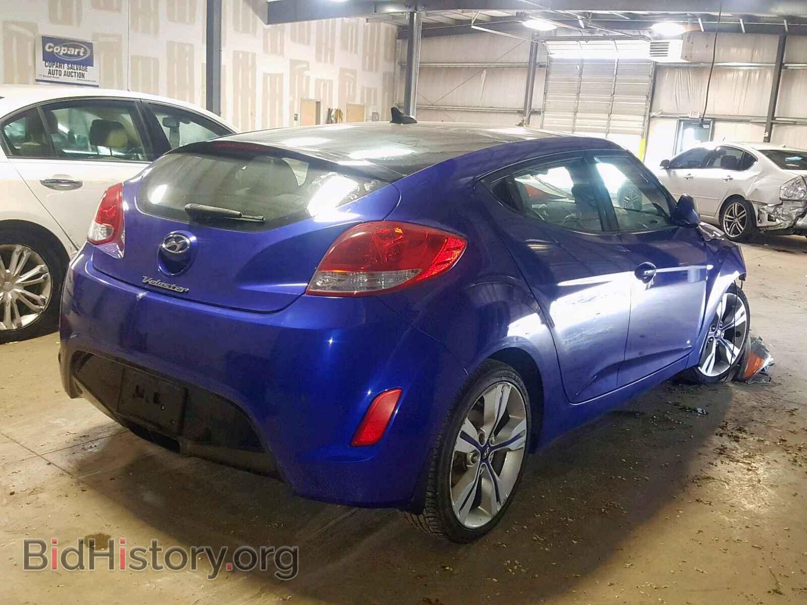 2012 HYUNDAI VELOSTER - VIN: KMHTC6AD7CU051237 - Фото 4