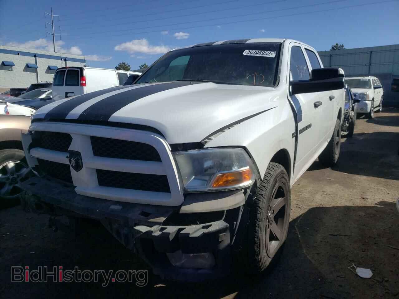 2012 DODGE RAM 1500 - VIN: 1C6RD7KT2CS282377 - Фото 2