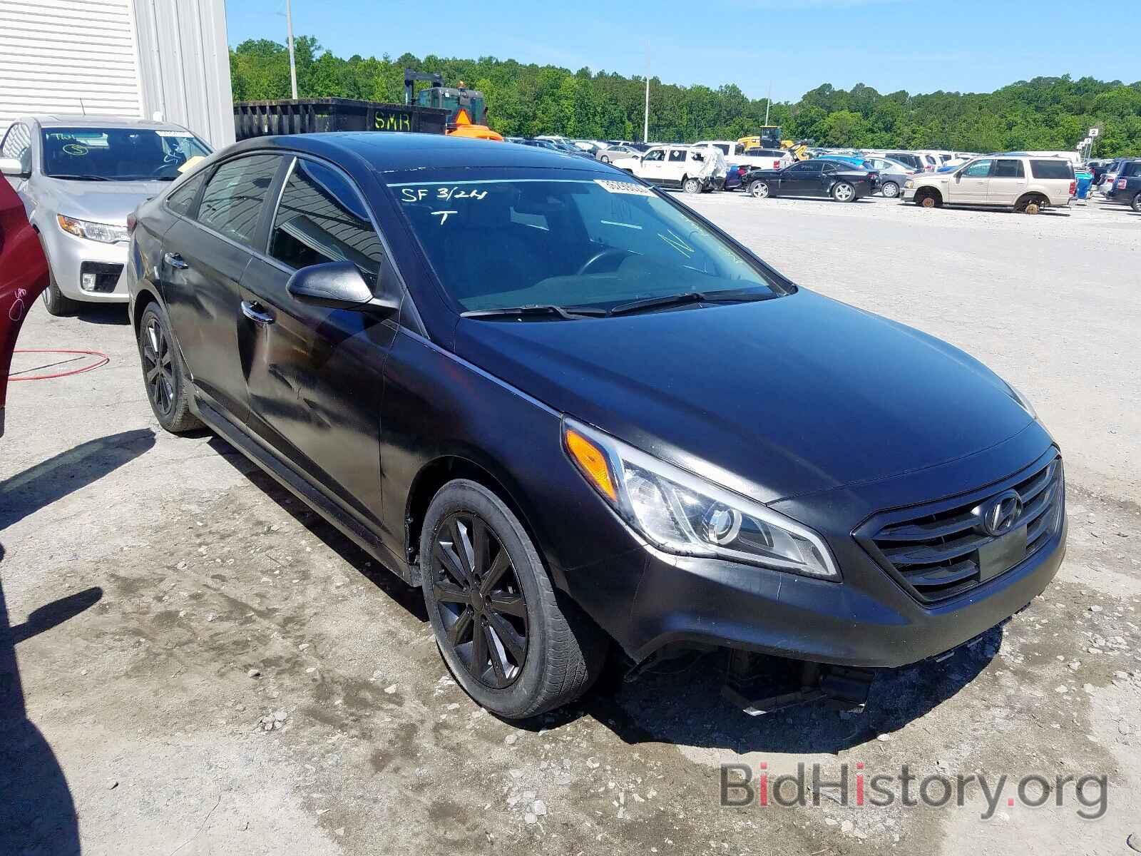 Photo 5NPE34AF8HH472372 - HYUNDAI SONATA 2017