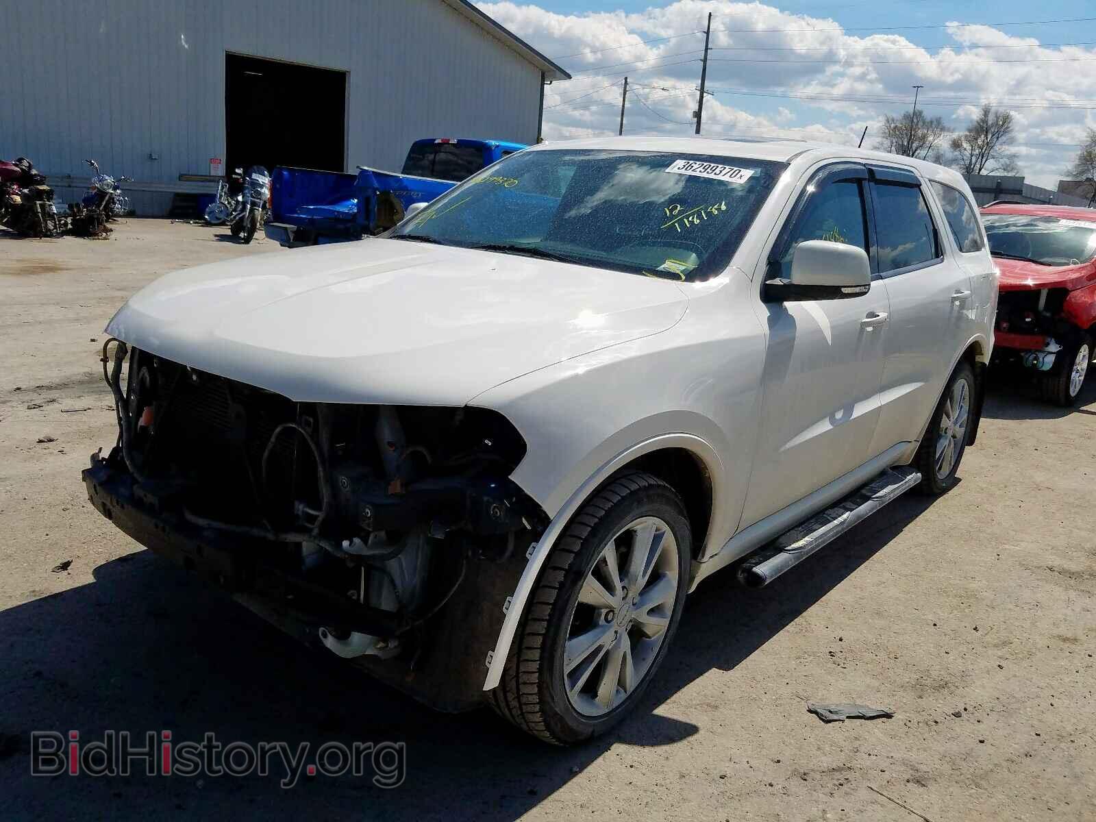 2012 DODGE DURANGO - VIN: 1C4SDJCT3CC205310 - Фото 2