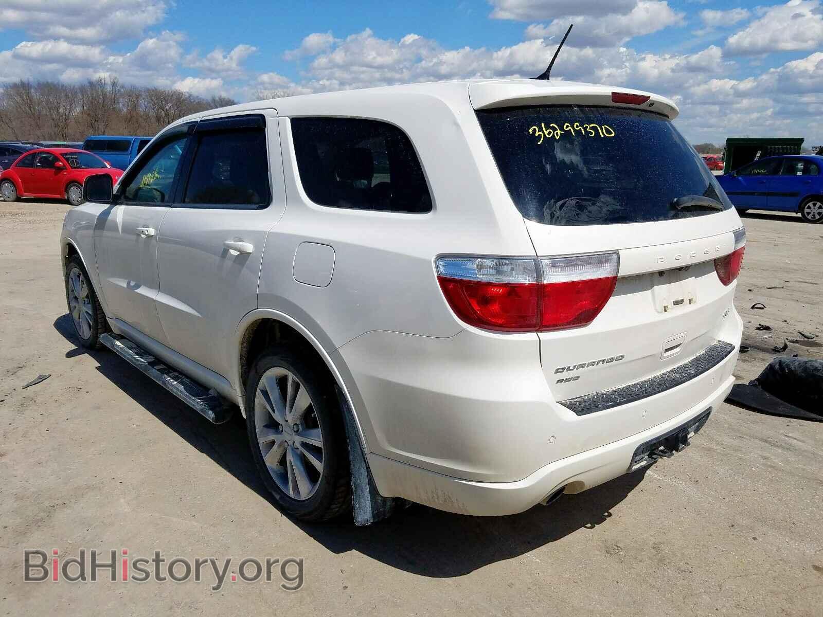 2012 DODGE DURANGO - VIN: 1C4SDJCT3CC205310 - Фото 3