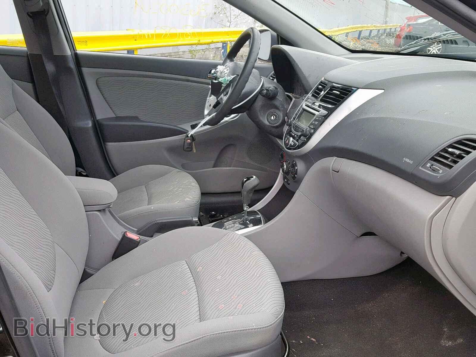 2012 HYUNDAI ACCENT - VIN: KMHCU4AEXCU078460 - Фото 5