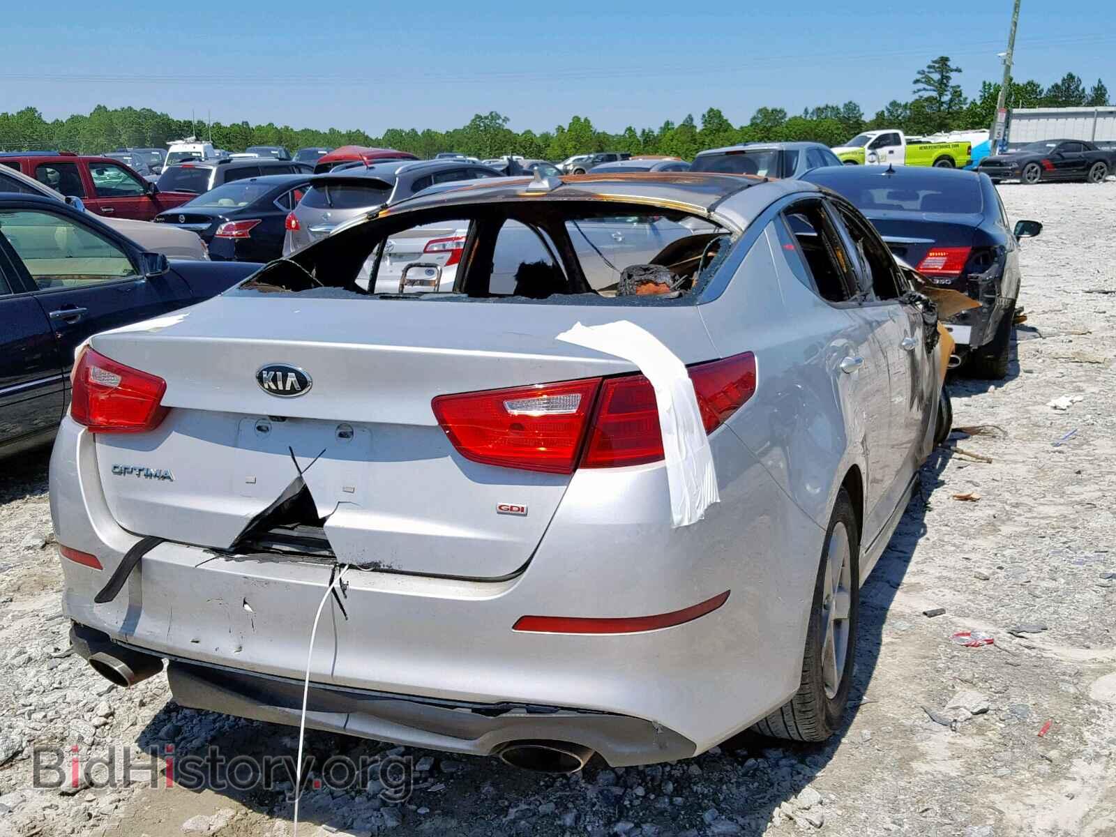 2014 KIA OPTIMA - VIN: 5XXGM4A71EG288056 - Фото 4