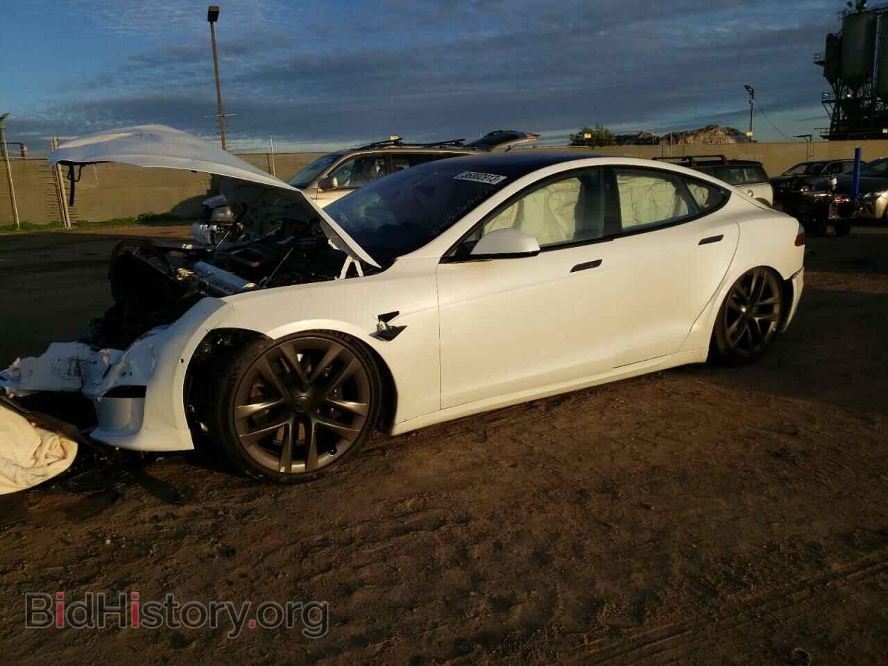 Photo 5YJSA1E6XMF446771 - TESLA MODEL S 2021