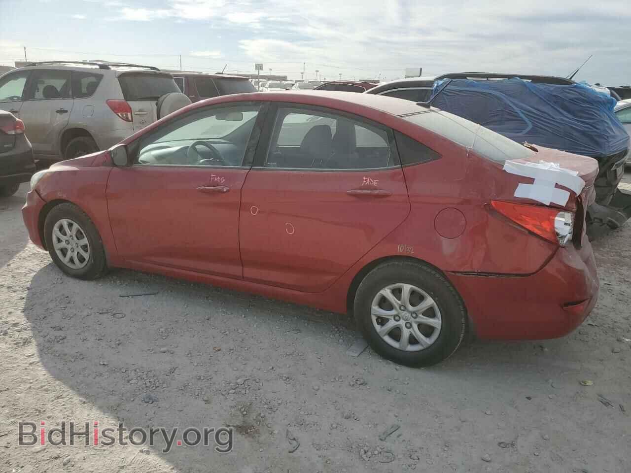 2014 HYUNDAI ACCENT - VIN: KMHCT4AEXEU708824 - Фото 2