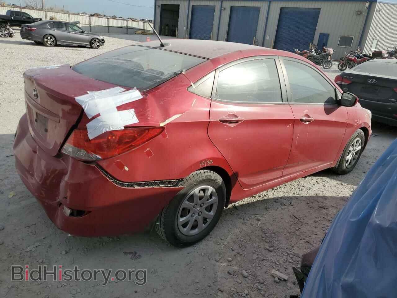 2014 HYUNDAI ACCENT - VIN: KMHCT4AEXEU708824 - Фото 3