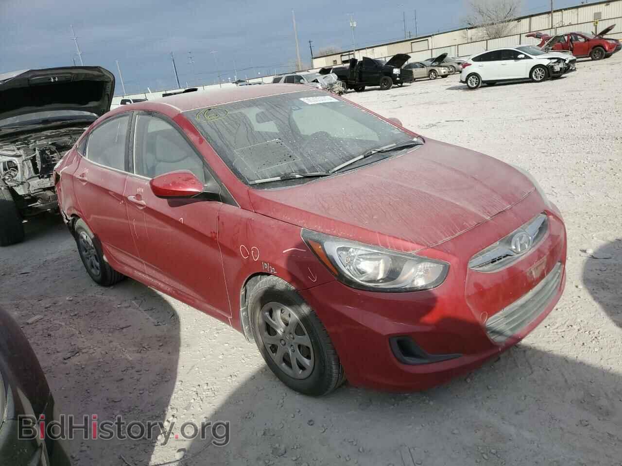 2014 HYUNDAI ACCENT - VIN: KMHCT4AEXEU708824 - Фото 4
