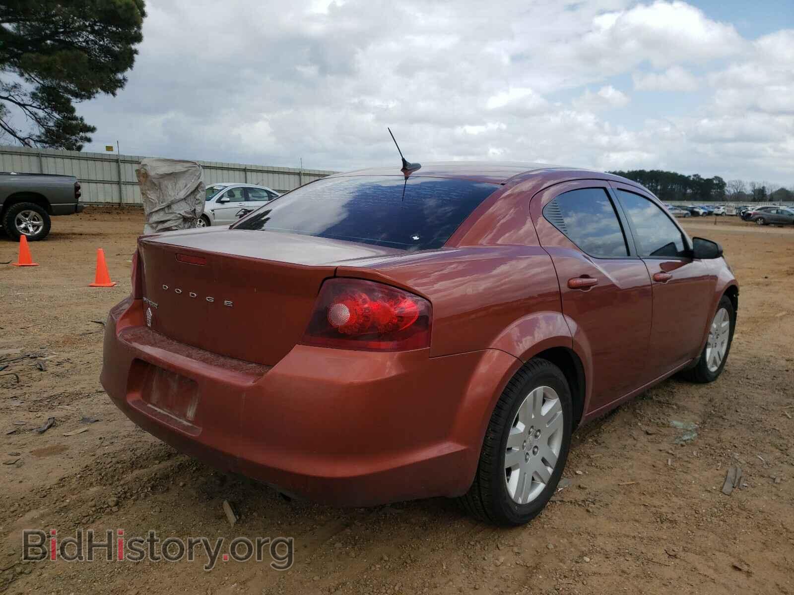 2012 DODGE AVENGER - VIN: 1C3CDZAB3CN221335 - Фото 4