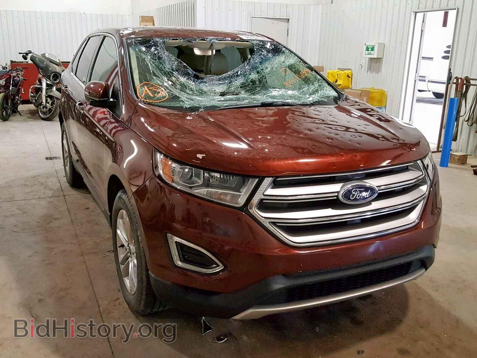Photo 2FMTK3J96FBB54656 - FORD EDGE SEL 2015