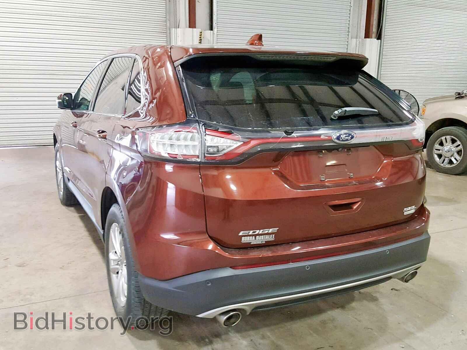 2015 FORD EDGE SEL - VIN: 2FMTK3J96FBB54656 - Photo 3