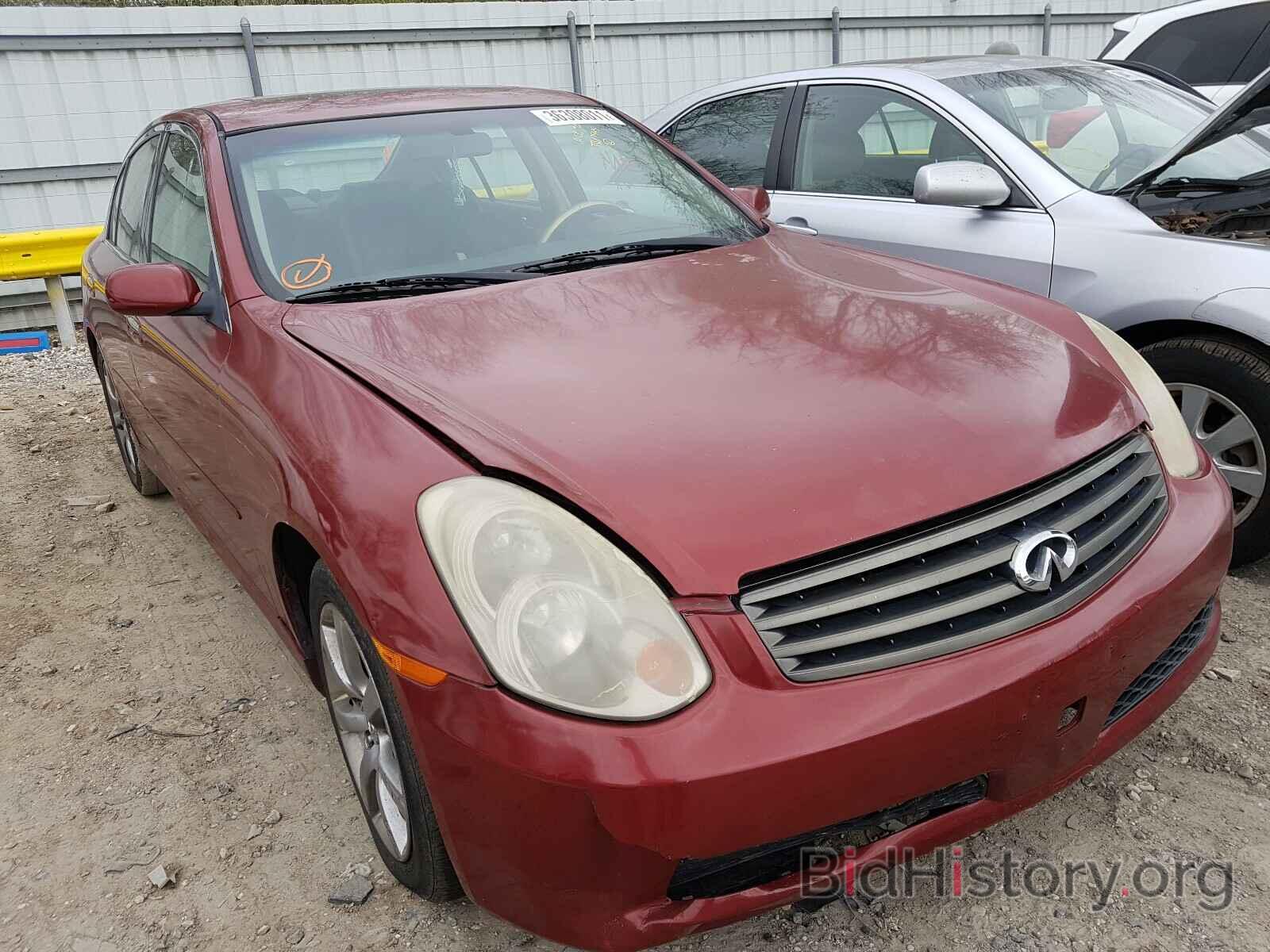 Photo JNKCV51E46M501835 - INFINITI G35 2006