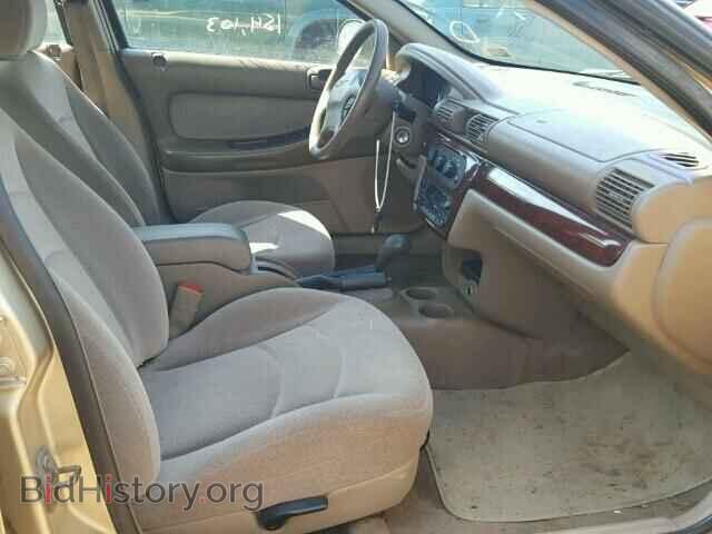 2001 CHRYSLER SEBRING - VIN: 1C3EL46U11N709804 - Фото 5