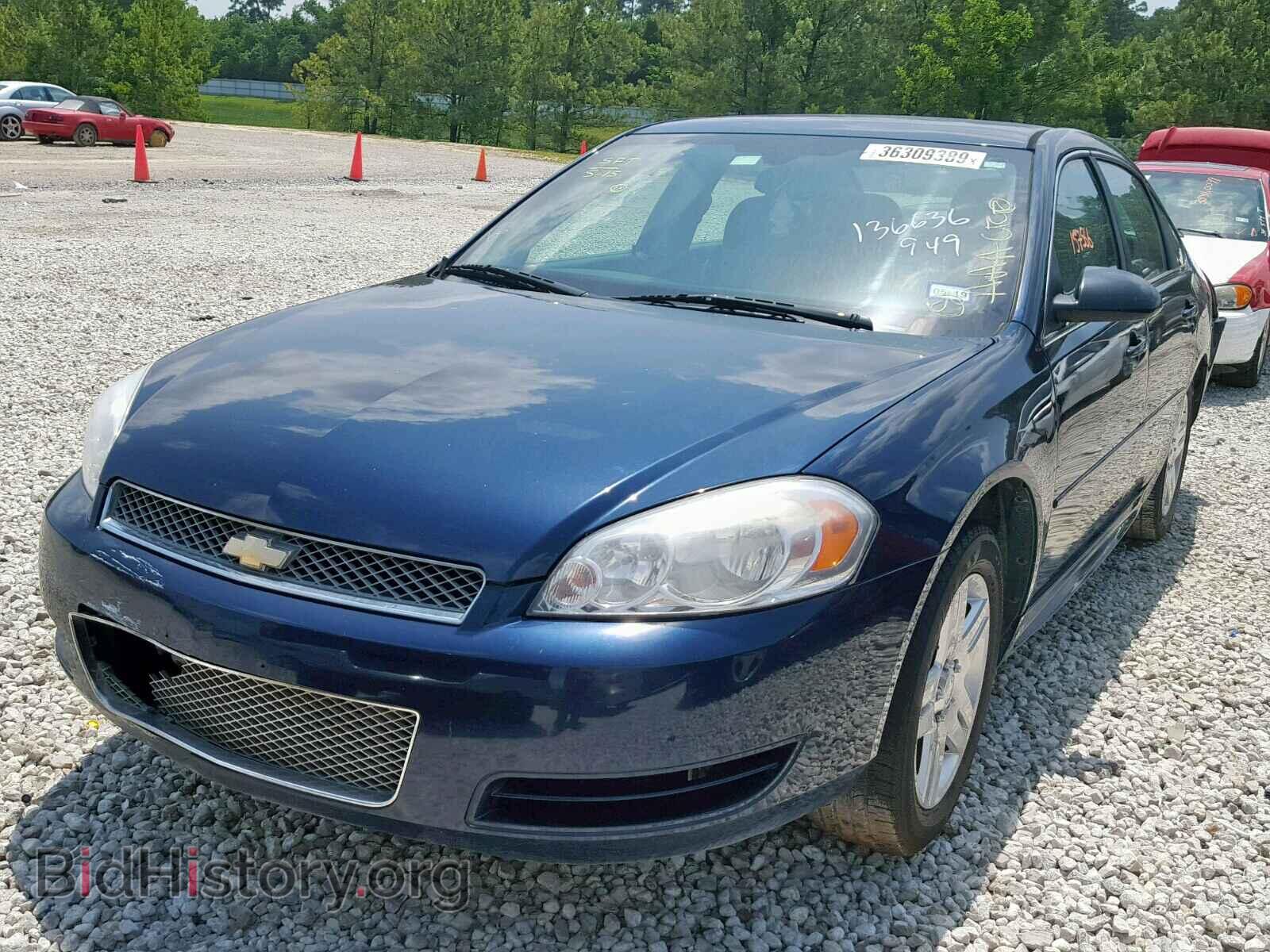 2012 CHEVROLET IMPALA - VIN: 2G1WG5E33C1250162 - Фото 2
