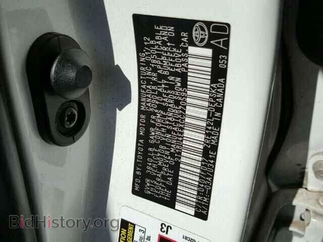 2012 TOYOTA COROLLA - VIN: 2T1BU4EEXCC770595 - Фото 10