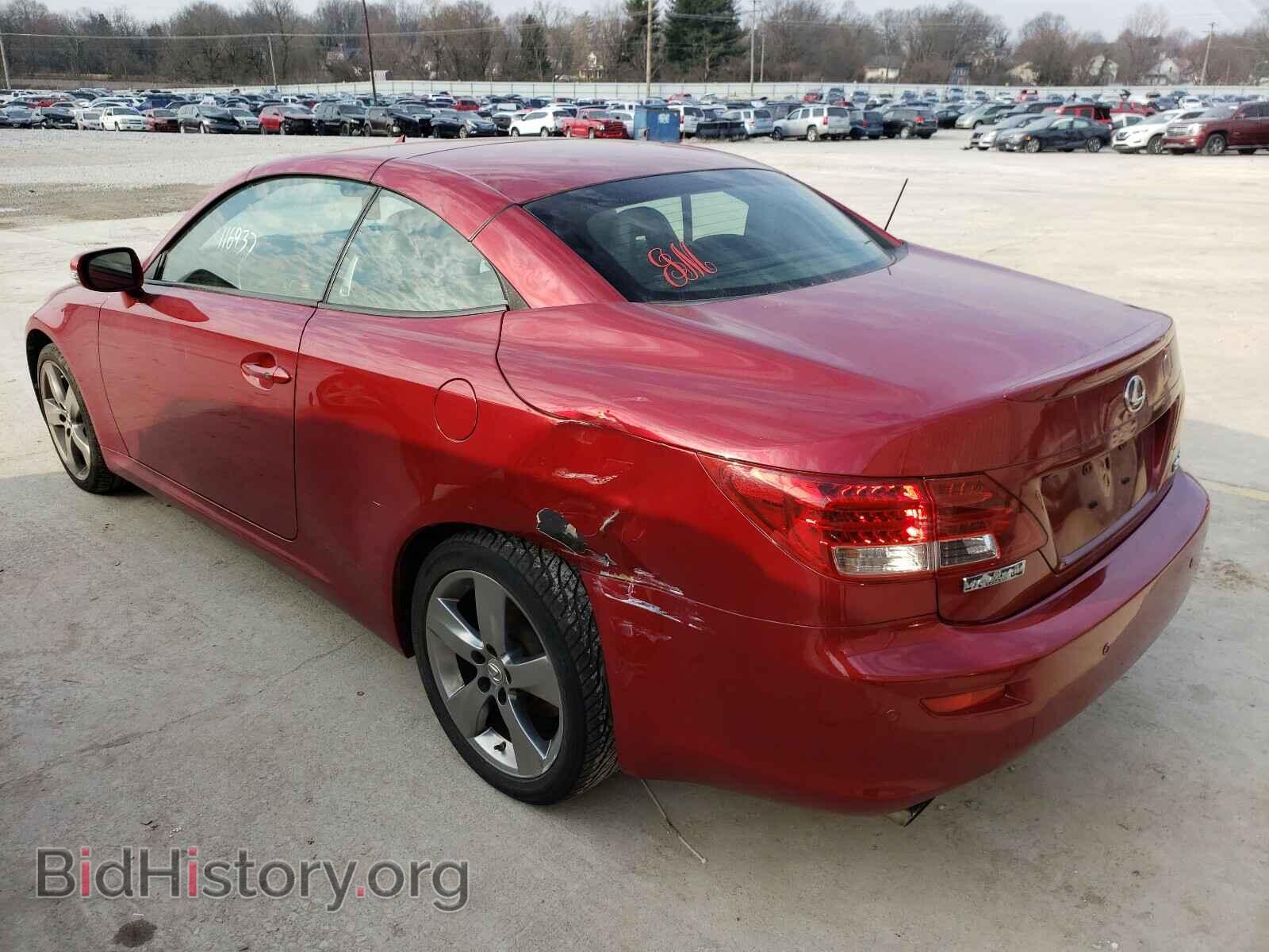2011 LEXUS IS - VIN: JTHFF2C20B2516768 - Фото 3