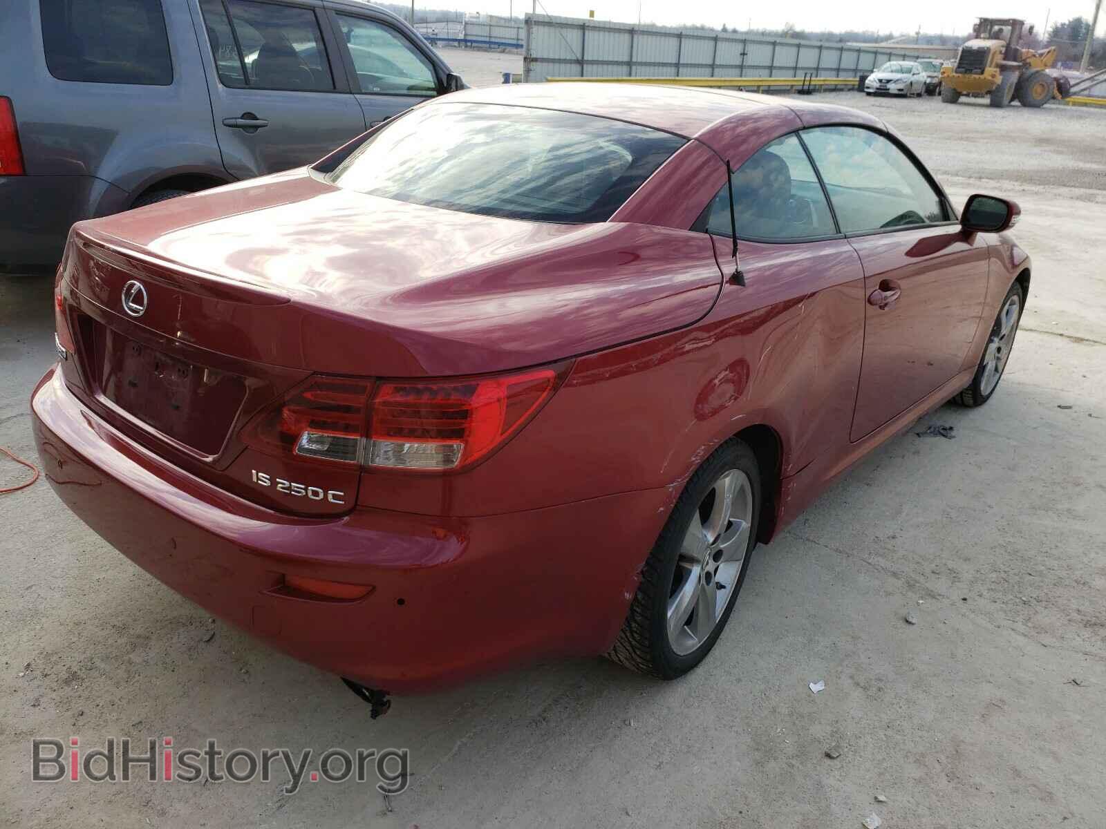 2011 LEXUS IS - VIN: JTHFF2C20B2516768 - Фото 4