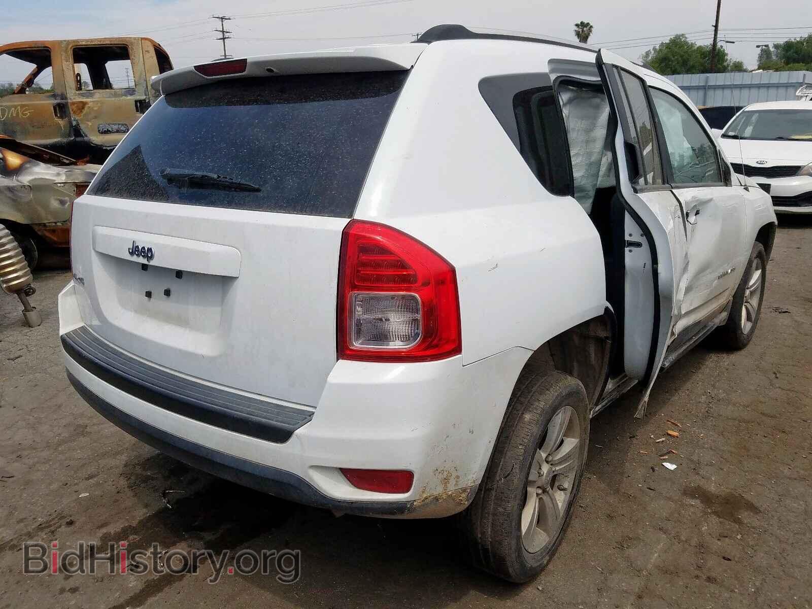 2012 JEEP COMPASS - VIN: 1C4NJDBB9CD576210 - Фото 4