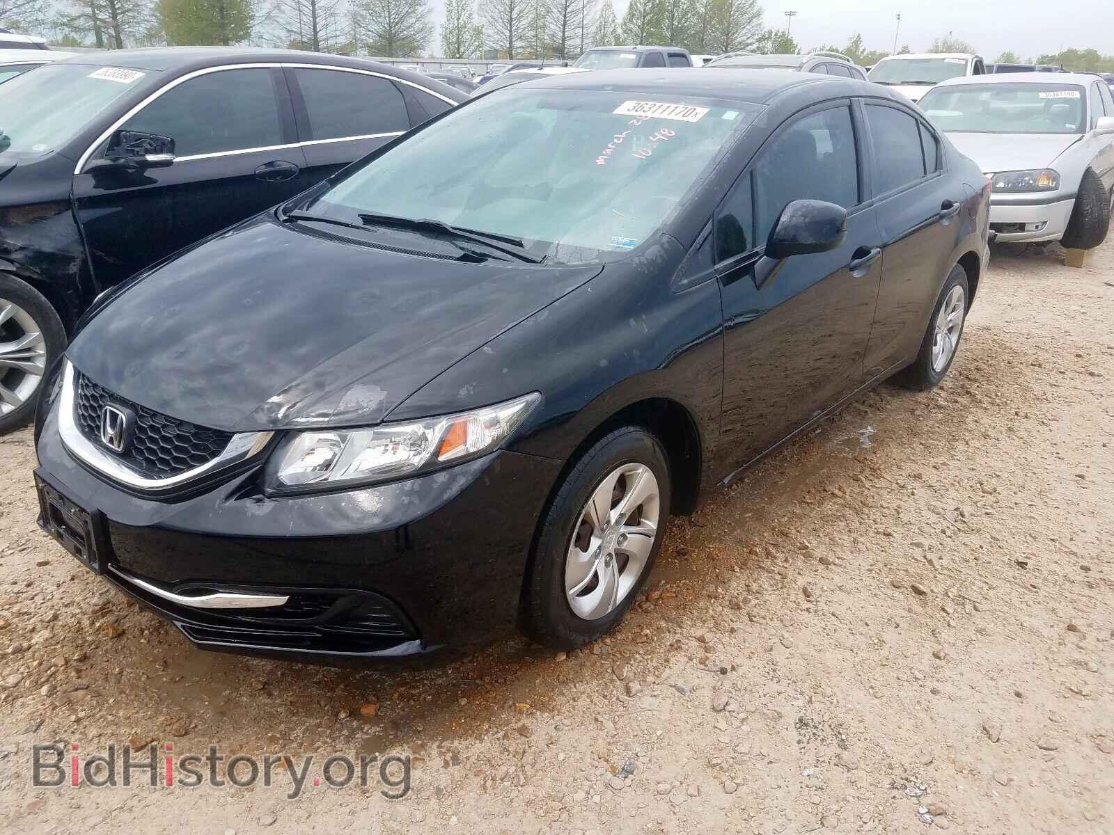 2013 HONDA CIVIC - VIN: 19XFB2F53DE080698 - Фото 2