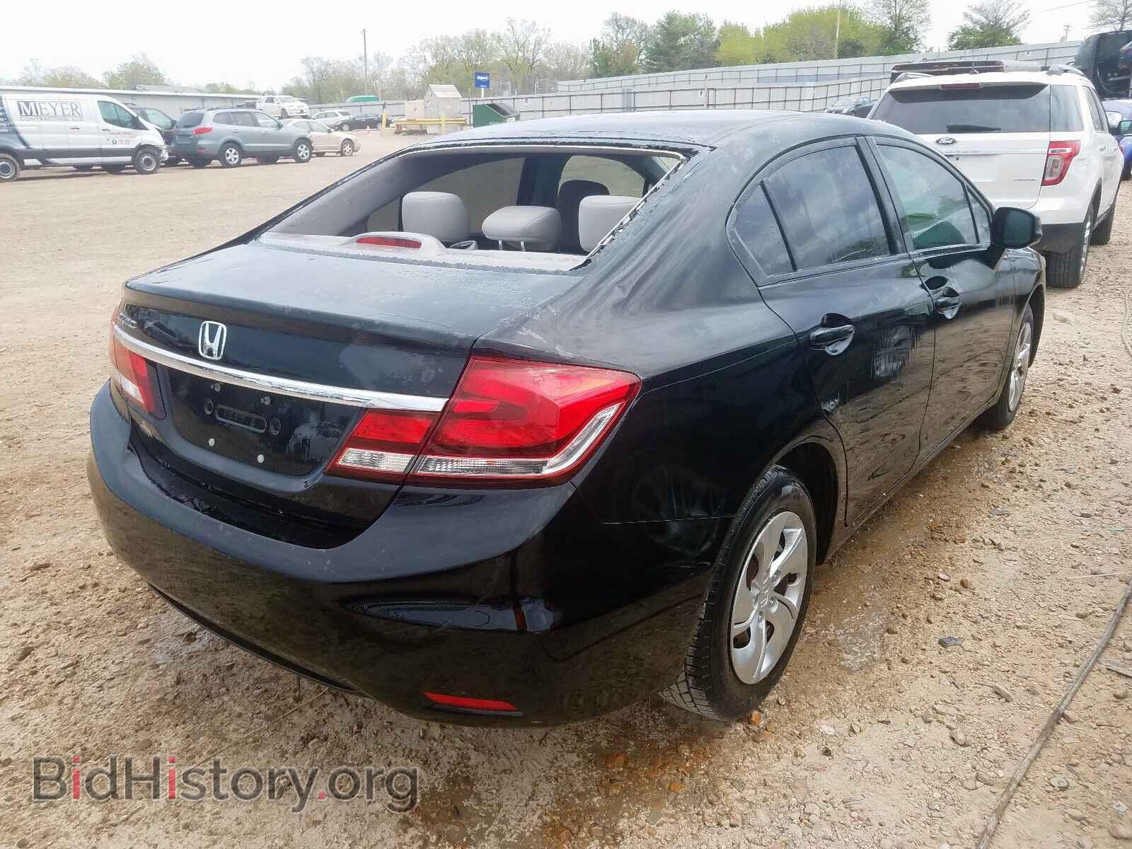 2013 HONDA CIVIC - VIN: 19XFB2F53DE080698 - Фото 4