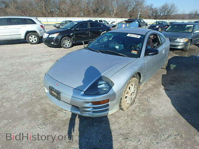 2001 MITSUBISHI ECLIPSE - VIN: 4A3AC44G91E050018 - Фото 2