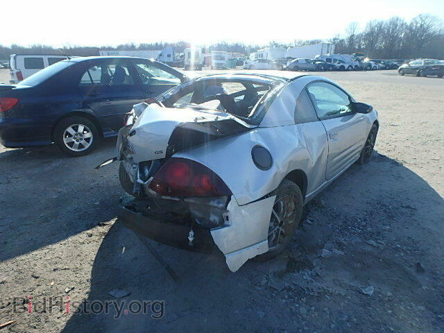 2001 MITSUBISHI ECLIPSE - VIN: 4A3AC44G91E050018 - Фото 4